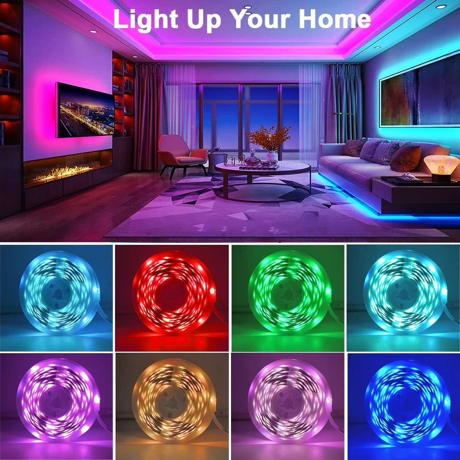 LED Strip Lights – Music Sync & App Control 🎶✨