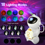 Astronaut LED Star Projector – Galaxy Night Light 🌌✨