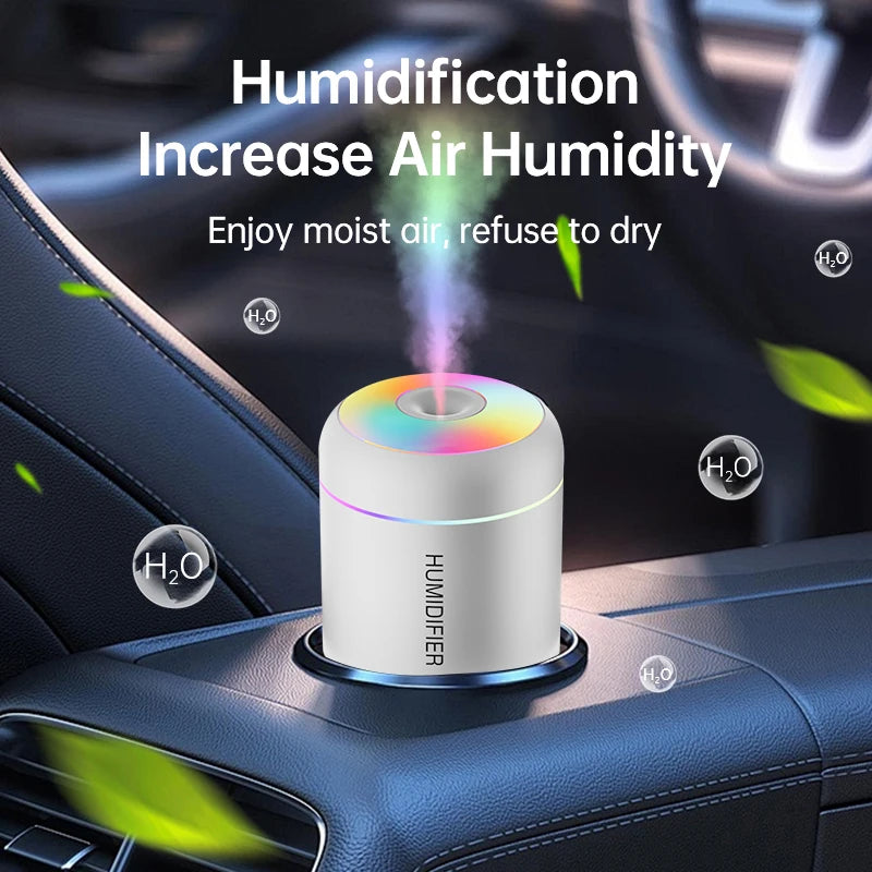 Mini USB Aroma Diffuser – Air Humidifier 180ML 🌿