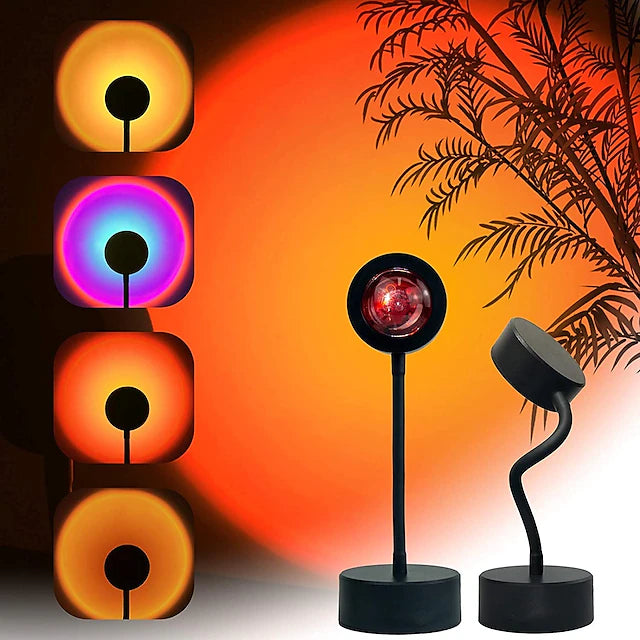 USB Sunset Lamp – Ambient LED Light 🌅